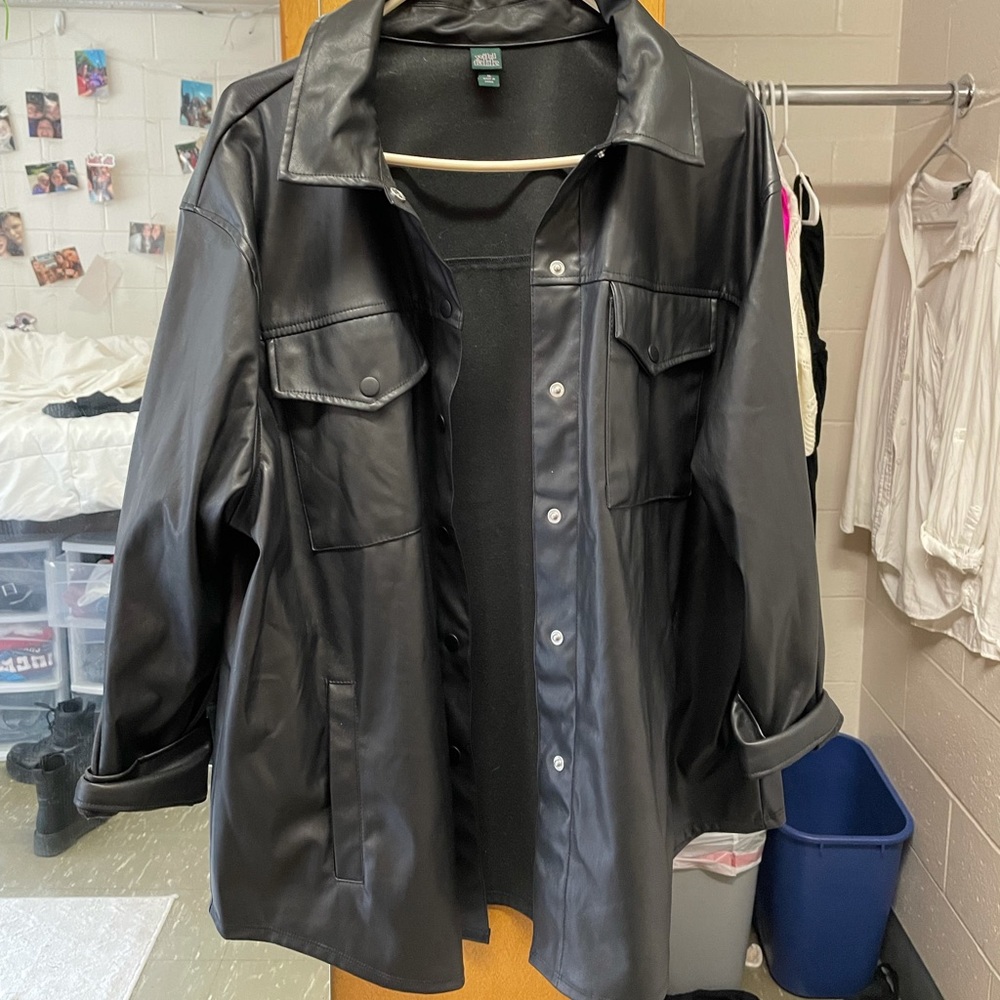 Leather jacket